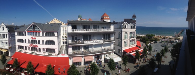 Aparthotel Rialto & Hotel Esplanade in Binz auf Rügen an